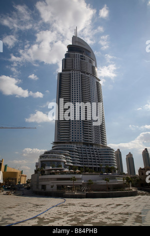 Burj Dubai EMIRATI ARABI mondi più alto edificio complesso Foto Stock