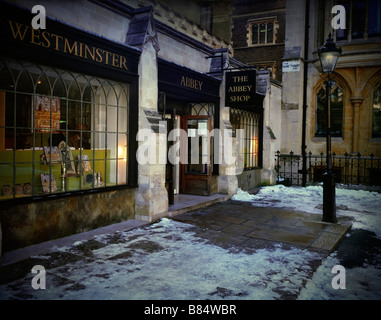 Il Westminster Abbey Shop. Westminster, Londra, Inghilterra, Regno Unito. Foto Stock