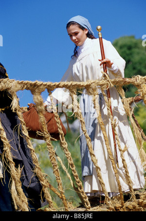 Il ponte di San Luis Rey Anno: 2004 - Spagna / Regno Unito / Francia Direttore: Mary McGuckian Adriana Dominguez Foto Stock