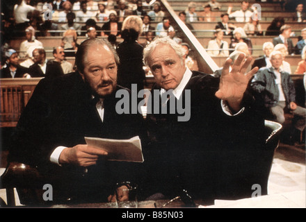 Un bianco secco stagione Année : 1989 USA Marlon Brando, michael Gambon Direttore : Euzhan Palcy Foto Stock