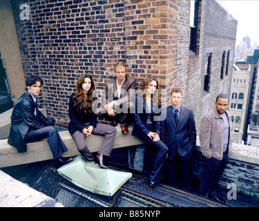 Les esperti Manhattan CSI : NY / "CSI : new york' TV-Serie 2004 usa (stagione 1) Gary Sinise, Vanessa Ferlito, Carmine Giovinazzo, Melina Kanakaredes, Hill Harper, Eddie Cahill Foto Stock