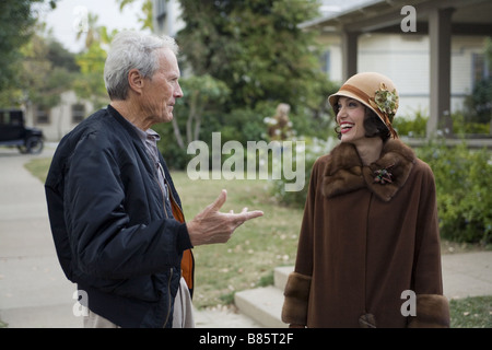 Changeling Anno : 2008 USA Direttore : Clint Eastwood Clint Eastwood , Angelina Jolie foto di ripresa Foto Stock