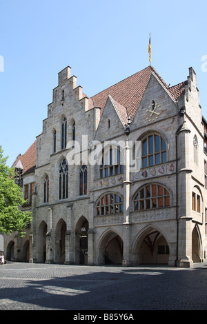 Hildesheim Rathaus Town Hall Marktplatz Market Place Foto Stock