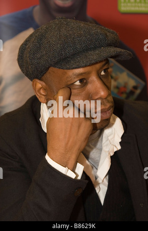 Ex calciatore Ian Wright Foto Stock