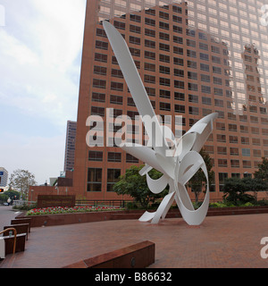 Il centro cittadino di Los Angeles, California, USA. Foto Stock