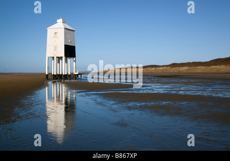 Faro Burnham on sea somerset Foto Stock