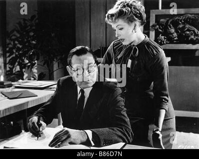 Ritratto d'une aventurière malvagio come provengono Année : 1956 - Regno Unito Arlene Dahl, Herbert Marshall Direttore : Ken Hughes Foto Stock