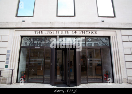 Istituto di Fisica in Portland Place, Londra Foto Stock