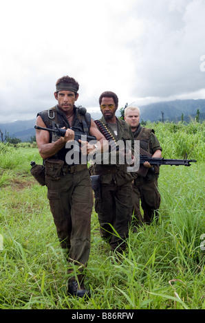 Tonnerre Sous les tropiques Tropic Thunder Anno 2008 - USA Ben Stiller, Robert Downey Jr., Jack Black Direttore : Ben Stiller Foto Stock