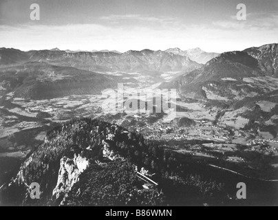 Nido dell'Aquila, Adolf Hitler di ritiro a Berchtesgaden Foto Stock