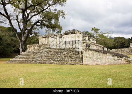 Rovine di antiche Copan Foto Stock