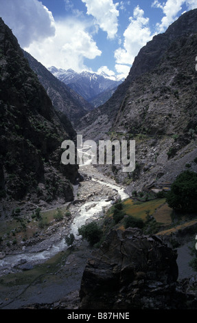 Kalash valley in Pakistan Foto Stock