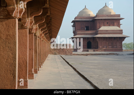 Consigliere Birbal s House Fatehpur Sikri Foto Stock