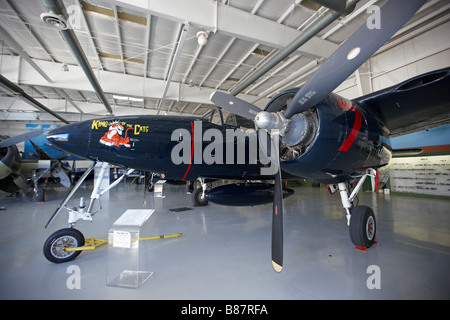 F7F Tigercat notte Fighter bombardiere. Palm Springs Air Museum. In California, Stati Uniti d'America. Foto Stock