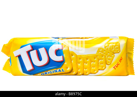 Pacchetto di TUC originali biscotti crackers Foto Stock