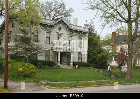 Storica Casa Cooper 115 East Gambier Street Mount Vernon Ohio Foto Stock