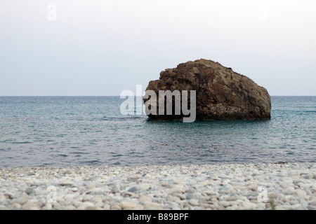 Petra tou Romiou Aphrodite birhplace Foto Stock