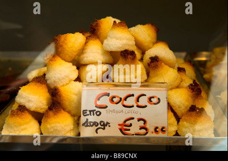 Torte di cocco - Venezia Italia Foto Stock