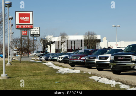 General Motors concessionaria auto in Grand Blanc Michigan STATI UNITI Foto Stock