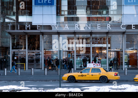 La Time Warner Center sul Columbus Circle a New York Foto Stock