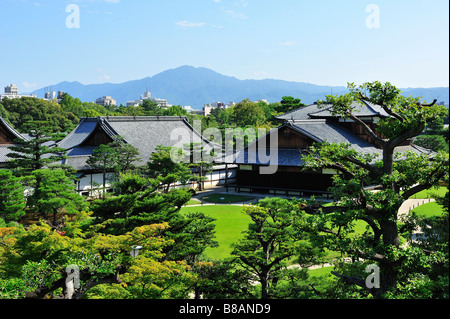 Palazzo Honmaru, Nijo jo, Kyoto, Giappone Foto Stock