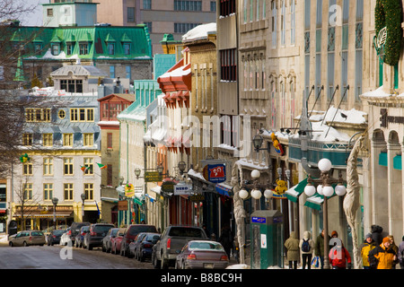 Quartiere Latino Città Vecchia Città Alta città di Québec Foto Stock