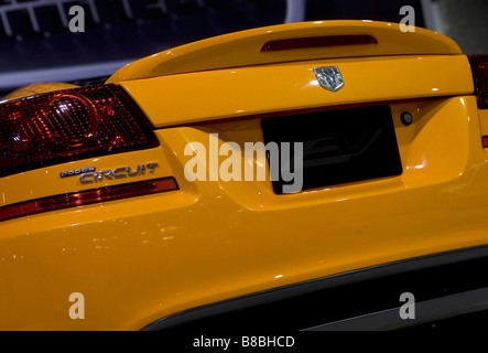 4 febbraio 2009 Washington D C Il circuito di Dodge veicolo tutto elettrico sul display al Washington Auto Show Foto Stock