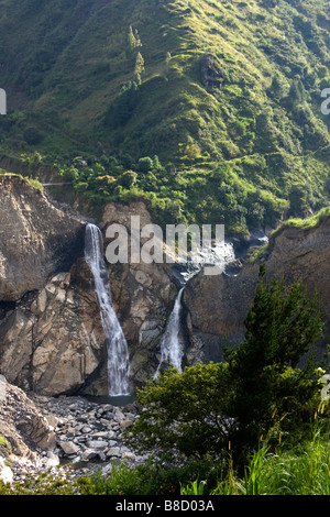 Pailon del Diablo cascata, Ecuador Sud America 71216 Orizzontale Ecuador Foto Stock