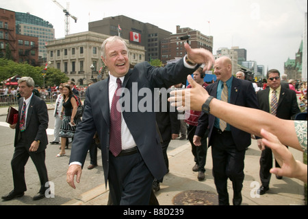 Canada il Primo ministro Paul Martin, Canada Day 2005, Ottawa, Ontario Foto Stock