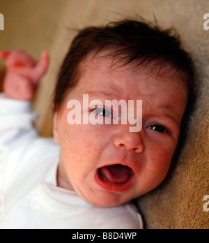 Un bambino che piange Foto Stock