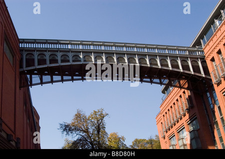 Stary Browar, Old Brewery, premiato mall, Poznan, Polonia Foto Stock