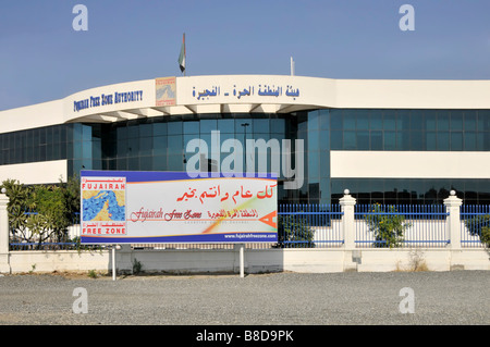 L'emirato di Fujairah free zone authority building Foto Stock