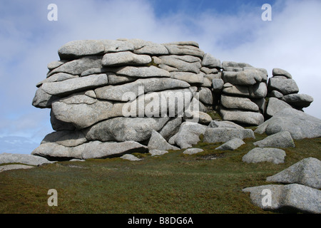 Sperone roccioso Caisteal Abhail Isle of Arran Scozia Maggio 2007 Foto Stock