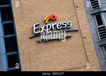 L' Express Holiday Inn in Shoreditch London Inghilterra England Foto Stock