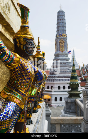 Yaksha al Wat Phra kaeo Foto Stock