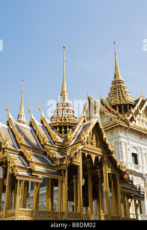 Pantheon reale al Wat Phra kaeo Foto Stock