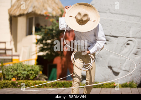 Cowboy messicano Foto Stock