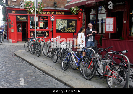 L'Irlanda pub di Dublino Temple Bar in area di Temple Bar Foto Stock