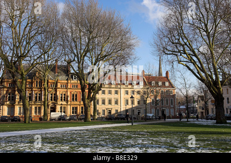 Queens Square Bristol City Centre Regno Unito Foto Stock