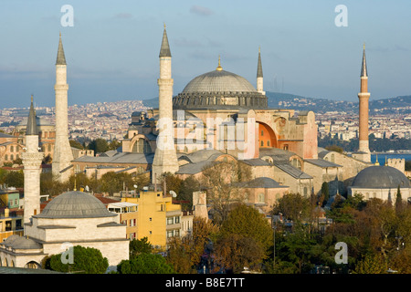 Ayasofya moschea di Istanbul in Turchia Foto Stock