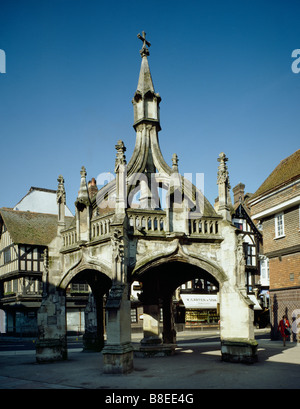 Salisbury pollame Croce di mercato Foto Stock