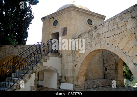 Il monastero di Arkadia sull isola di Creta nel Mare Mediterraneo. Foto Stock