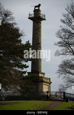 Alnwick, la colonna dell'inquilino Foto Stock