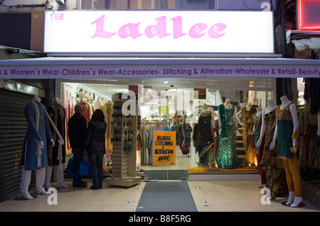 Indian negozio di abbigliamento Wembley Londra nord Foto Stock