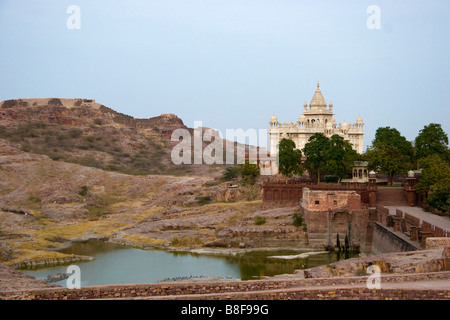 Il Jaswant Thada Jodhpur Rajasthan in India Foto Stock