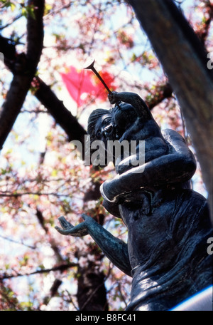 La preghiera per la pace memorial statua in Hiroshima, Giappone Foto Stock