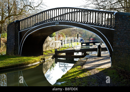 Isis lock sul canale di Oxford, England, Regno Unito Foto Stock