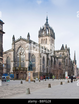 La Cattedrale di St Giles Edinburgh Foto Stock