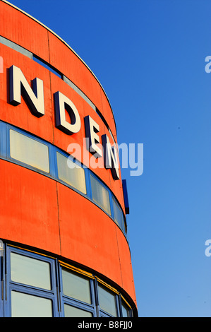 Dreilinden Check Point Alpha Berlin Foto Stock