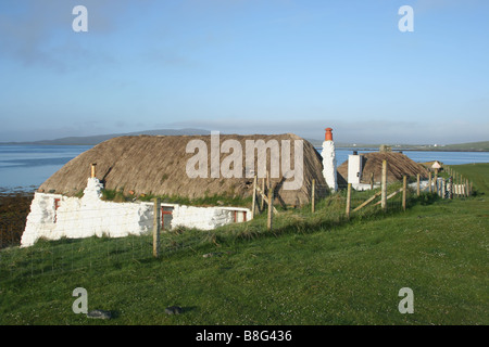 Berneray Ostello della gioventù Isle of Berneray Ebridi Esterne della Scozia Giugno 2007 Foto Stock